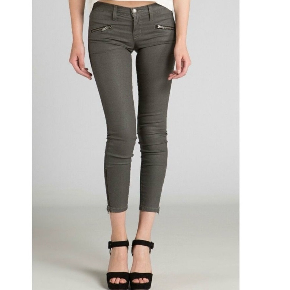 Current Elliot soho side zip stiletto jean